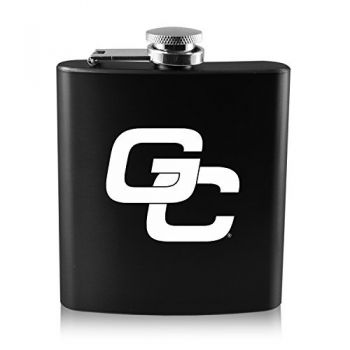 6 oz Stainless Steel Hip Flask - Georgia College Bobcats