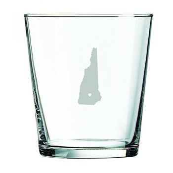 13 oz Cocktail Glass - I Heart New Hampshire - I Heart New Hampshire