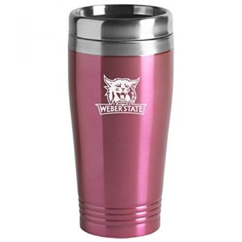 16 oz Stainless Steel Insulated Tumbler - Weber State Wildcats
