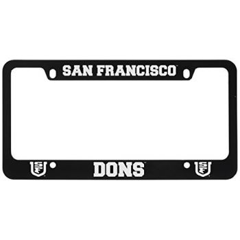 Stainless Steel License Plate Frame - San Francisco Dons