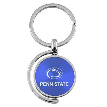Spinner Round Keychain - Penn State Lions
