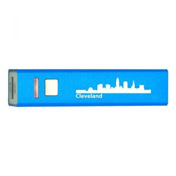 Quick Charge Portable Power Bank 2600 mAh - Cleveland City Skyline
