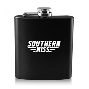 6 oz Stainless Steel Hip Flask - Southern Miss Eagles