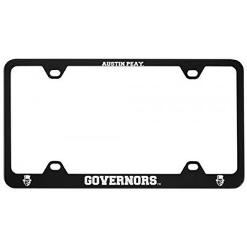 Stainless Steel License Plate Frame - Austin Peay State Governors