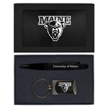 Prestige Pen and Keychain Gift Set - Maine Bears