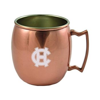16 oz Stainless Steel Copper Toned Mug - Holy Cross Crusaders