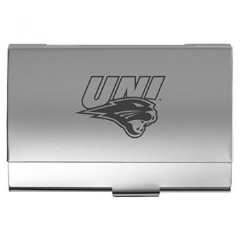 Business Card Holder Case - Northern Iowa Panthers