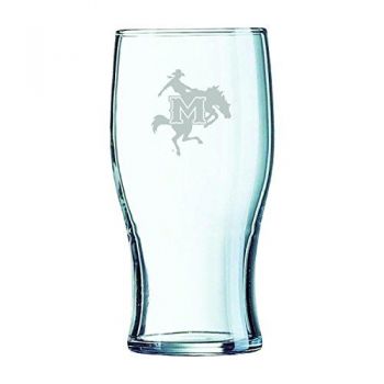 19.5 oz Irish Pint Glass - McNeese State Cowboys