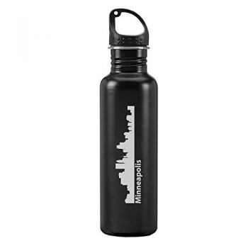 24 oz Reusable Water Bottle - Minneapolis City Skyline