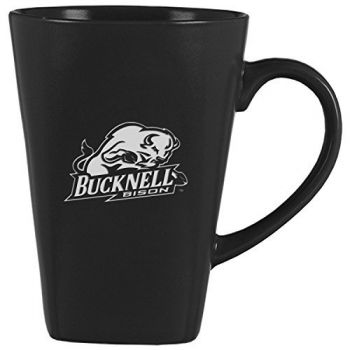 14 oz Square Ceramic Coffee Mug - Bucknell Bison