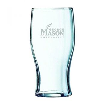 19.5 oz Irish Pint Glass - George Mason Patriots