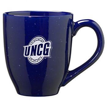 16 oz Ceramic Coffee Mug with Handle - UNC Greensboro Spartans