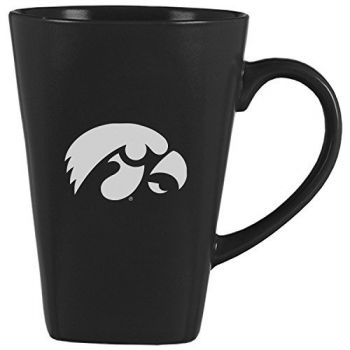 14 oz Square Ceramic Coffee Mug - Iowa Hawkeyes