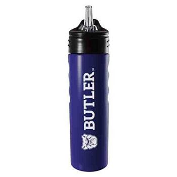 24 oz Stainless Steel Sports Water Bottle - Butler Bulldogs