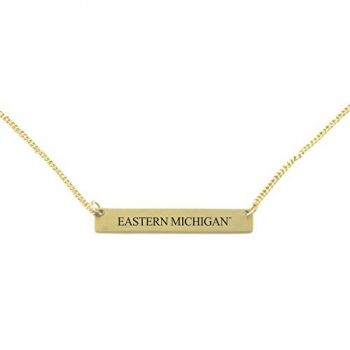 Brass Bar Bracelet - Eastern Michigan Eagles