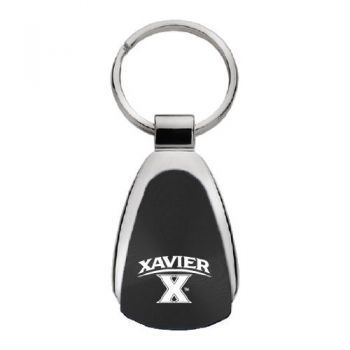 Teardrop Shaped Keychain Fob - Xavier Musketeers