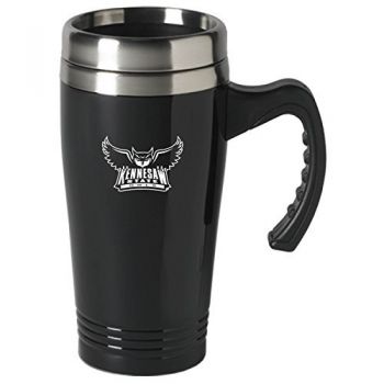 16 oz Stainless Steel Coffee Mug with handle - Kennesaw State Owls