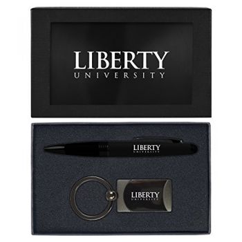 Prestige Pen and Keychain Gift Set - Liberty Flames