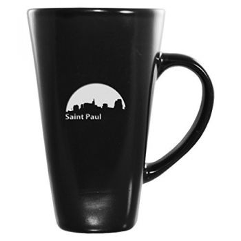 16 oz Square Ceramic Coffee Mug - Saint Paul City Skyline