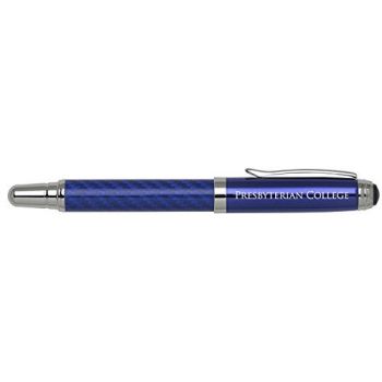 Carbon Fiber Rollerball Twist Pen - Presbyterian Blue Hose