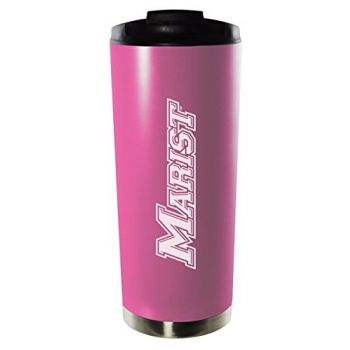16 oz Vacuum Insulated Tumbler with Lid - Marist Red Foxes