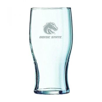 19.5 oz Irish Pint Glass - Boise State Broncos