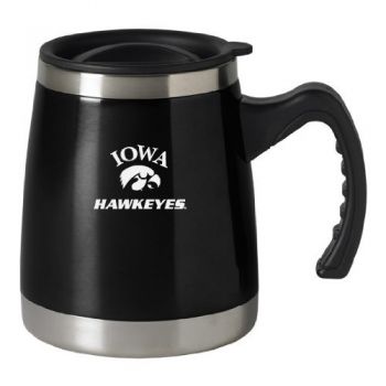 16 oz Stainless Steel Coffee Tumbler - Iowa Hawkeyes