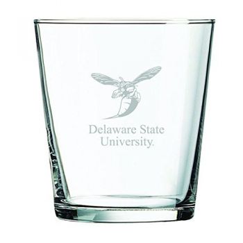 13 oz Cocktail Glass - Delaware State Hornets