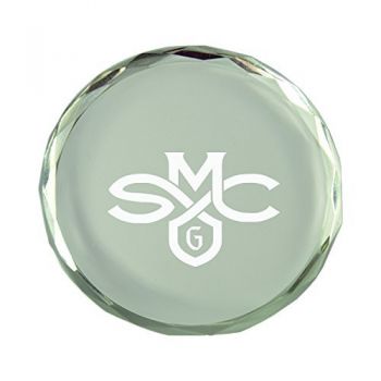 Crystal Paper Weight - St. Mary's Gaels
