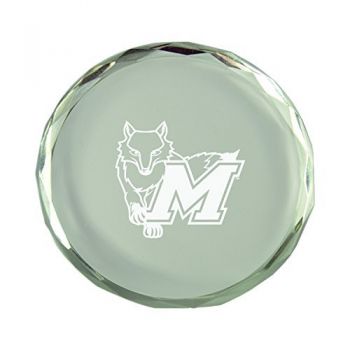 Crystal Paper Weight - Marist Red Foxes