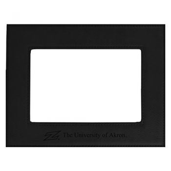 4 x 6 Velour Leather Picture Frame - Akron Zips