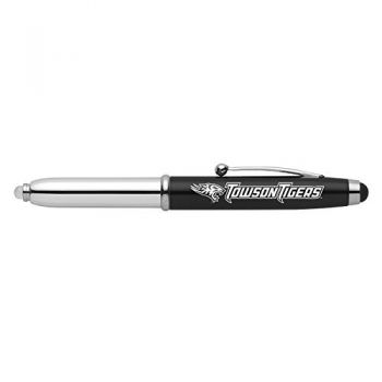 3 in 1 Combo Ballpoint Pen, LED Flashlight & Stylus - Towson Tigers