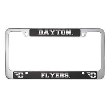Stainless Steel License Plate Frame - Dayton Flyers