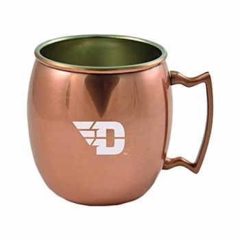 16 oz Stainless Steel Copper Toned Mug - Dayton Flyers