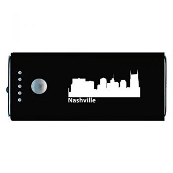 Quick Charge Portable Power Bank 5200 mAh - Nashville City Skyline