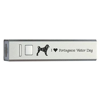 Quick Charge Portable Power Bank 2600 mAh  - I Love My Portuguese Water Dog
