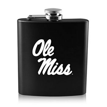 6 oz Stainless Steel Hip Flask - Ole Miss Rebels