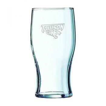 19.5 oz Irish Pint Glass - Towson Tigers