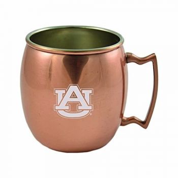 16 oz Stainless Steel Copper Toned Mug - Auburn Tigers