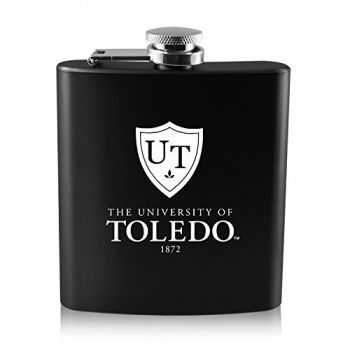 6 oz Stainless Steel Hip Flask - Toledo Rockets