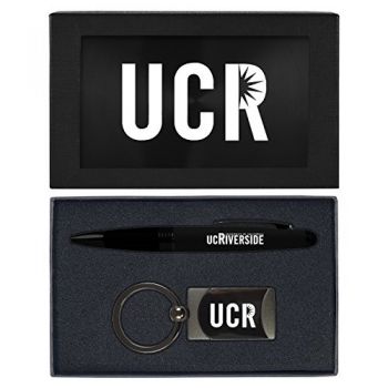 Prestige Pen and Keychain Gift Set - UC Riverside Highlanders