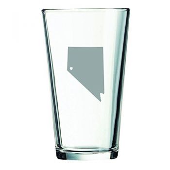 16 oz Pint Glass  - I Heart Nevada - I Heart Nevada