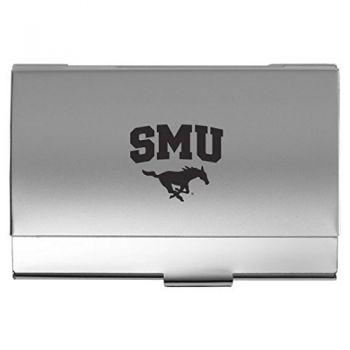 Business Card Holder Case - SMU Mustangs