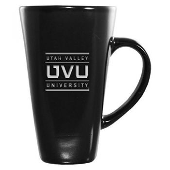 16 oz Square Ceramic Coffee Mug - UVU Wolverines