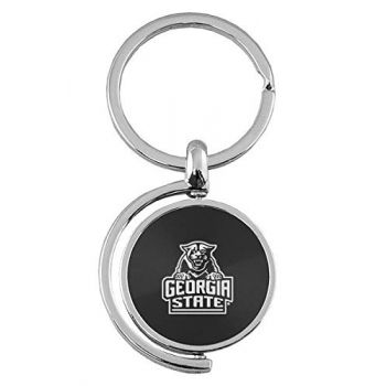 Spinner Round Keychain - Georgia State Panthers