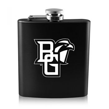 6 oz Stainless Steel Hip Flask - Bowling Green State Falcons