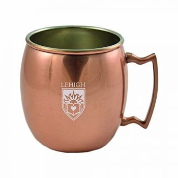 16 oz Stainless Steel Copper Toned Mug - Lehigh Mountain Hawks