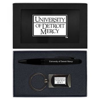 Prestige Pen and Keychain Gift Set - Detroit Mercy Titans