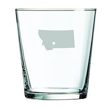13 oz Cocktail Glass - I Heart Montana - I Heart Montana