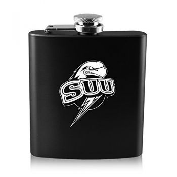6 oz Stainless Steel Hip Flask - Southern Utah Thunderbirds